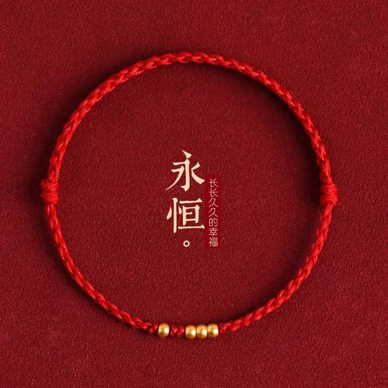 Chinesisches Armband Rotes Seil des Tierkreises