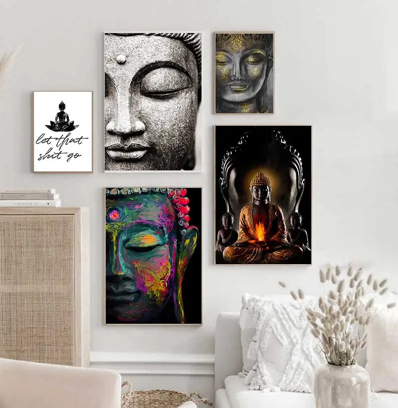 Bouddha Poster Souriant
