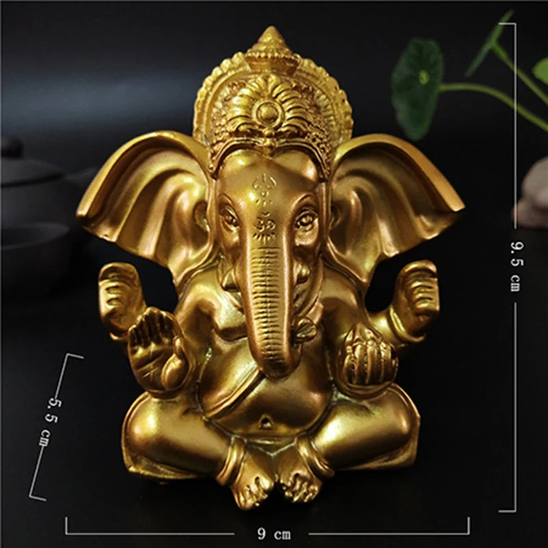 Statuette Ganesh Divinité 4 Bras