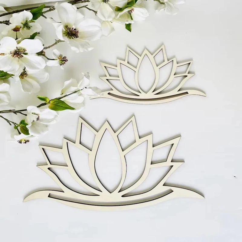 Attrape Reve Fleur de Lotus Macramé