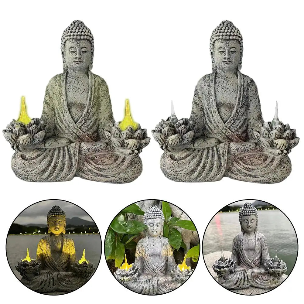 Statue de Bouddha Solaire de jardin zen