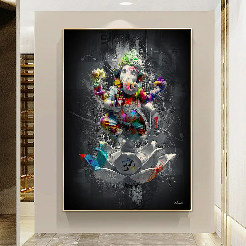 Ganesh Tableau Pop Art