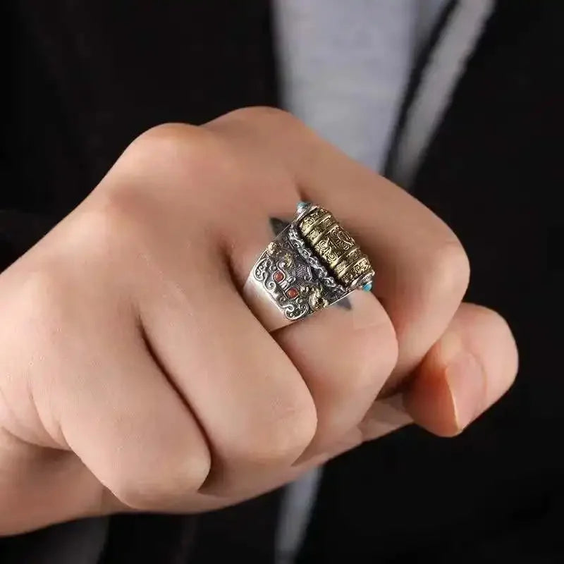 Bague Tibétaine