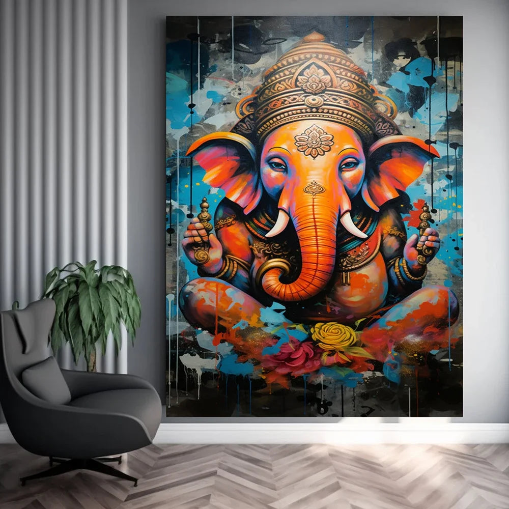 Tableau D’Art Ganesh