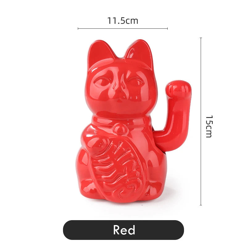 Chat Porte-Bonheur Maneki Neko en Céramique