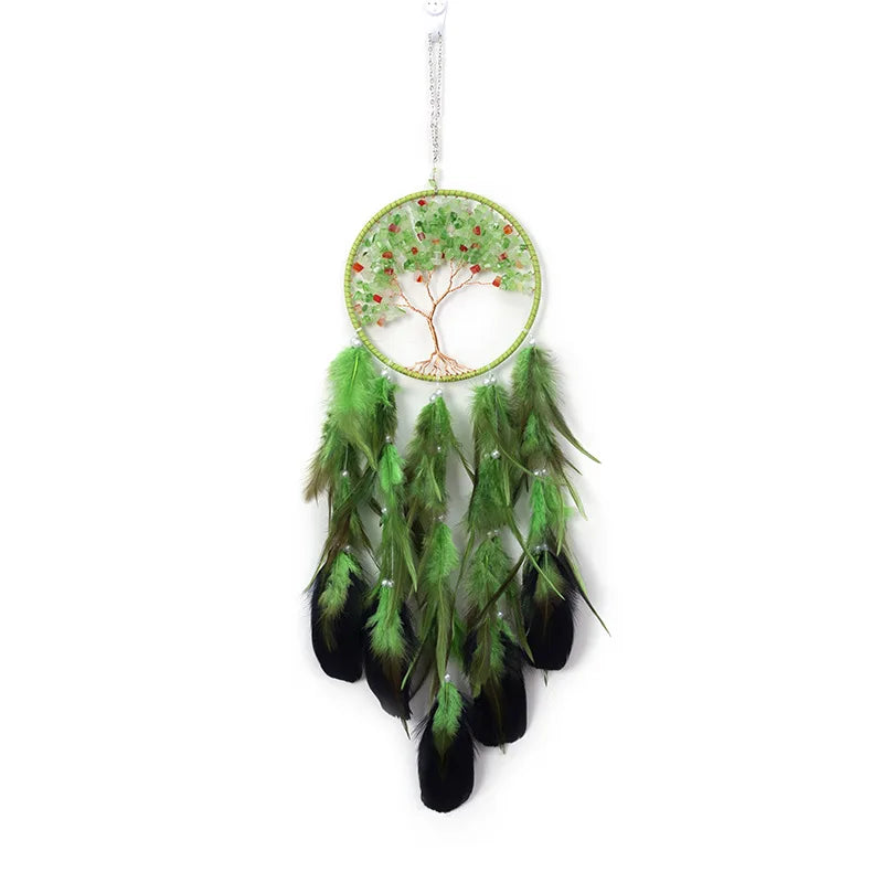 Attrape Reve Arbre de Vie Vert