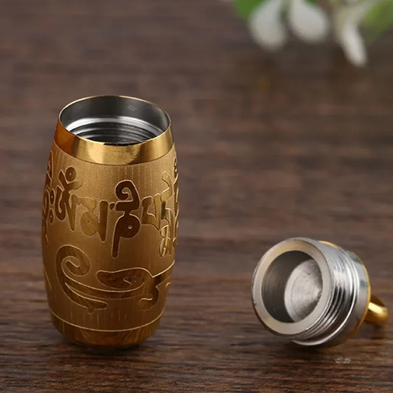 Buddhistischer Gebetsmühlenanhänger