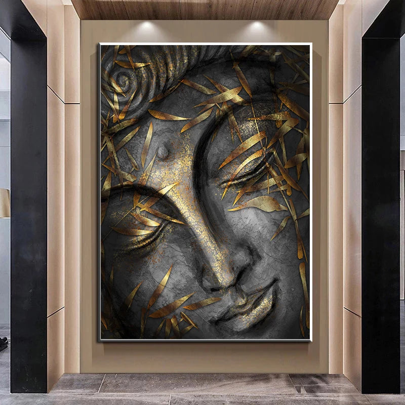 Tableau Bouddha Sur Toile