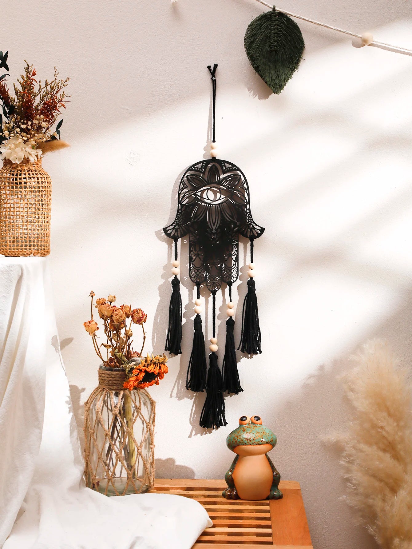 Attrape Reve Main de Fatma Noir