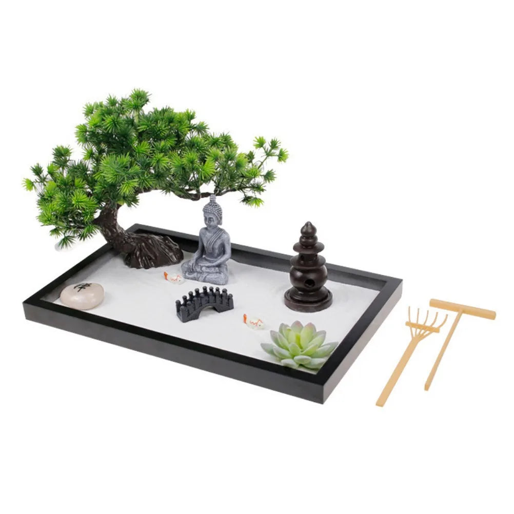 Mini Jardin Zen Bouddha