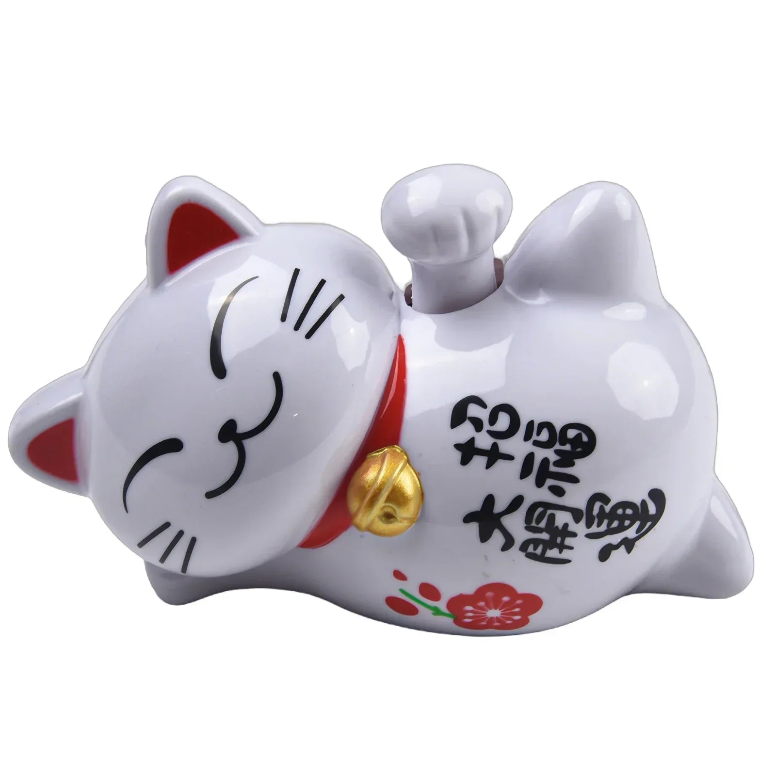 Chat Porte-Bonheur Maneki Neko Solaire