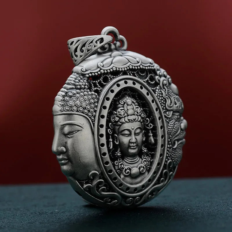 Pendentif Bouddha 3 Visages