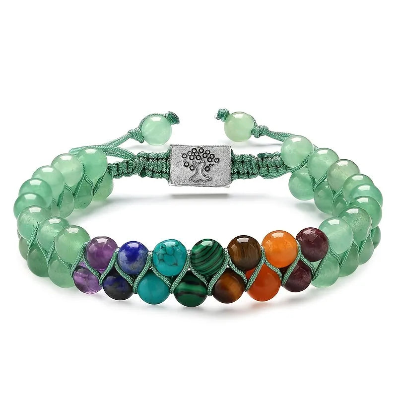 7-Chakra-Doppelbaum-des-Lebens-Armband