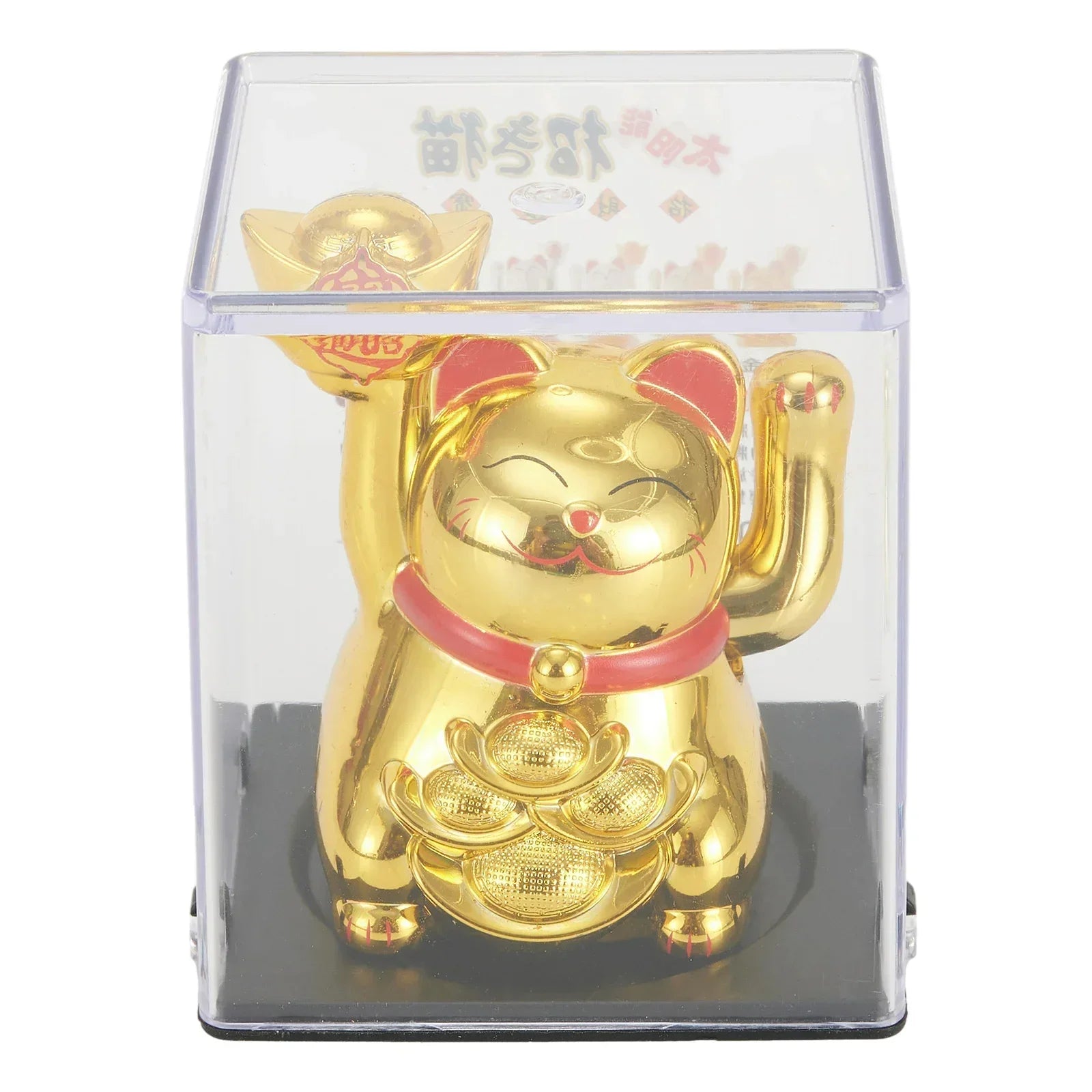 Chat Porte-Bonheur Maneki Neko Doré