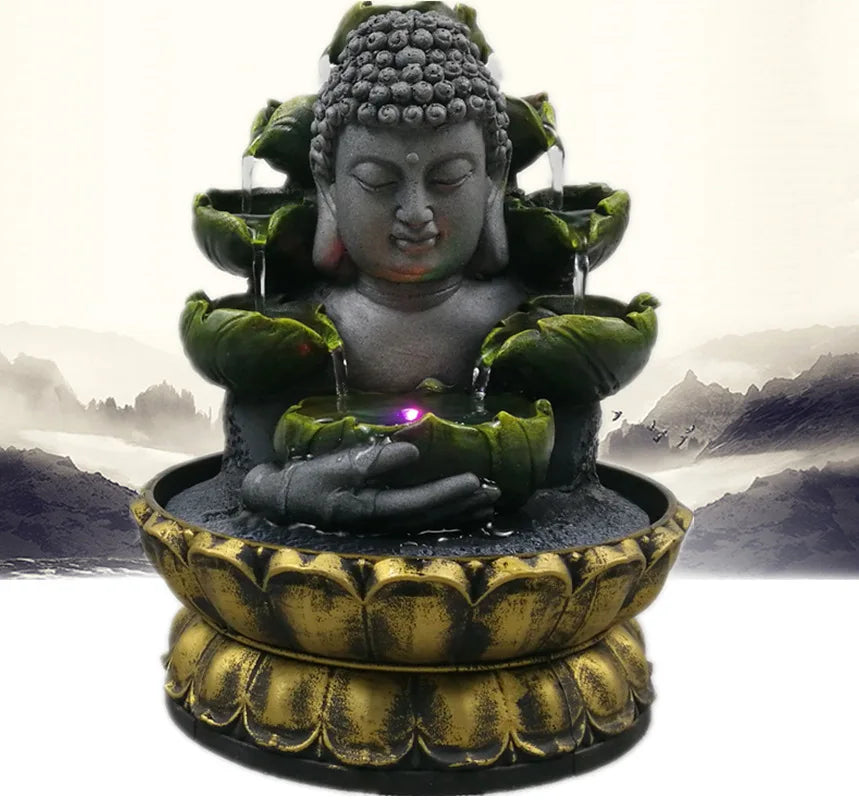 Fontaine Grand Bouddha Zen