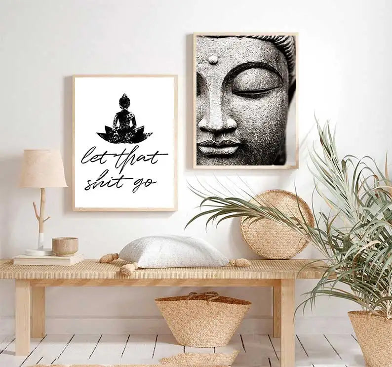 Bouddha Poster Souriant