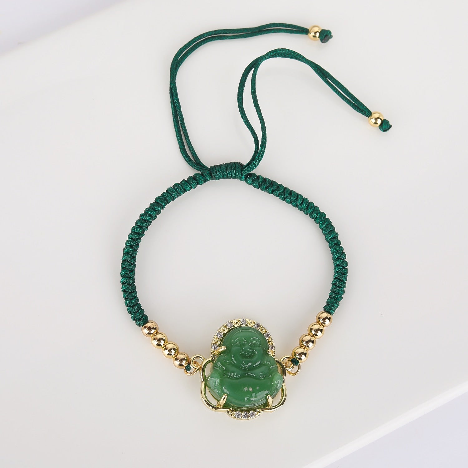 Zirkon-Buddha-Armband