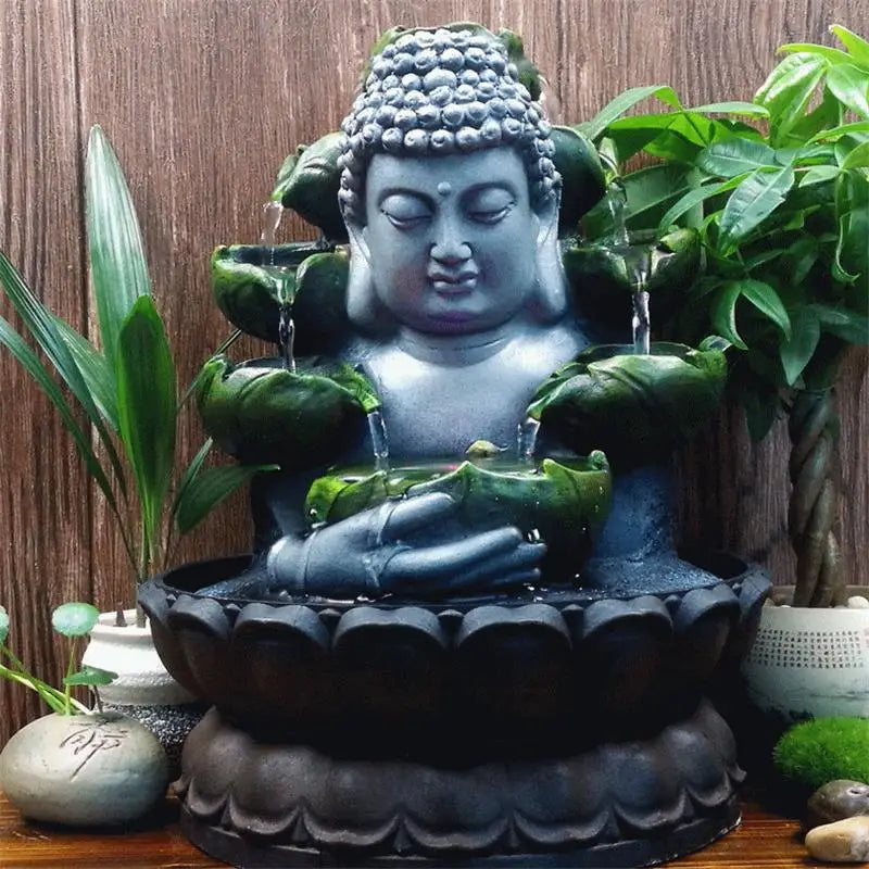 Fontaine Grand Bouddha Zen