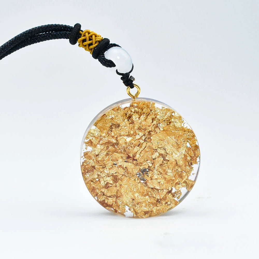 Pendentif en Orgonite 7 Chakras