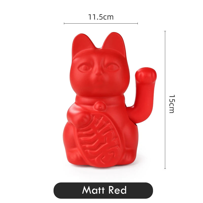 Chat Porte-Bonheur Maneki Neko en Céramique