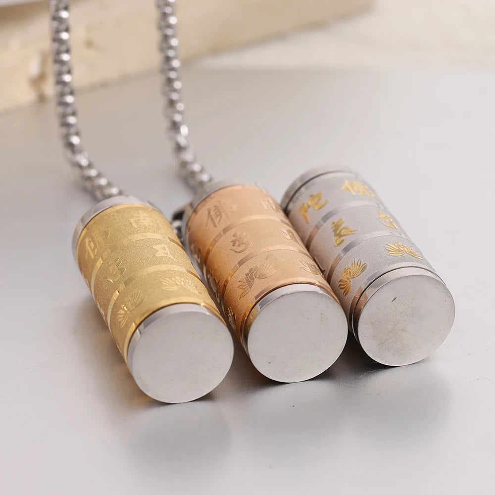 Pendentif Om Mani Padme Hum Or