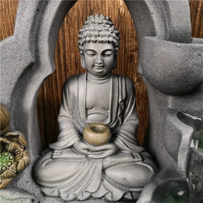 Brunnen-Innenraum Zen-buddhistischer Tempel