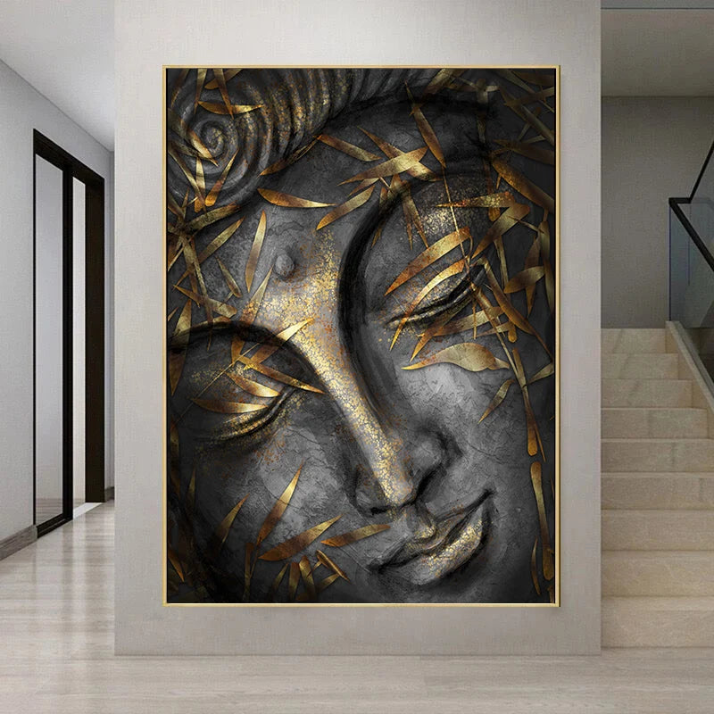 Tableau Bouddha Sur Toile