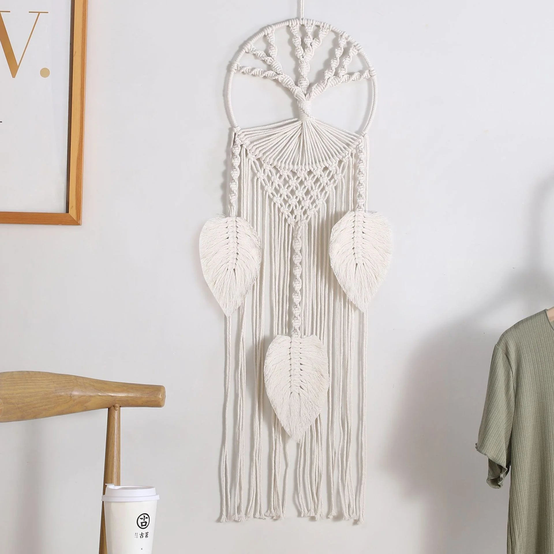 Makramee-Traumfänger Baum des Lebens