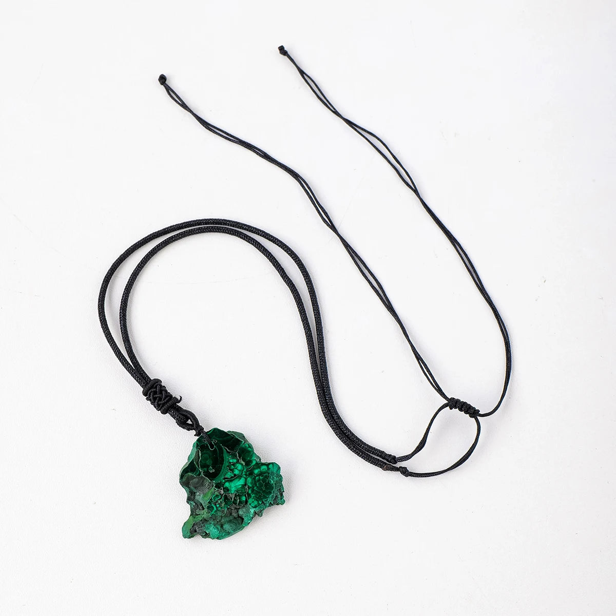 Collier Malachite Brute