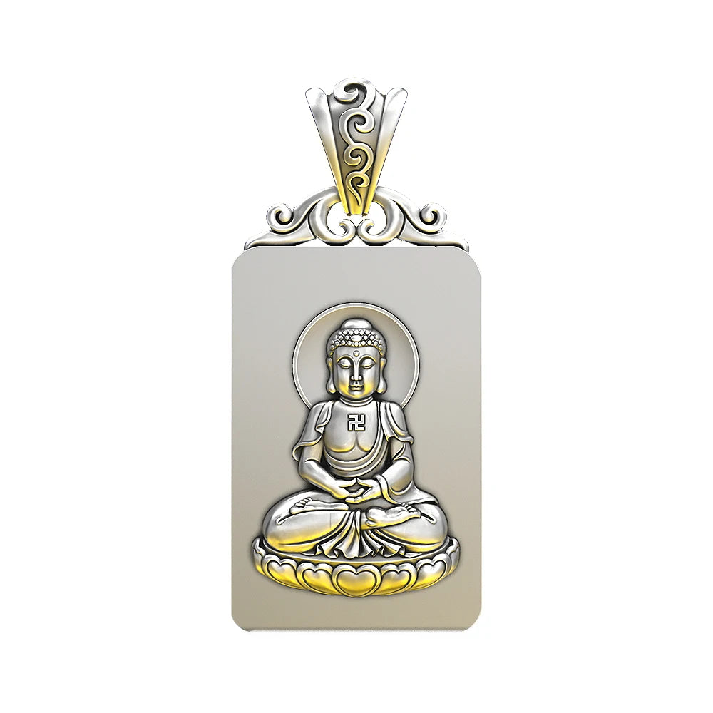 Pendentif Bouddha en Argent
