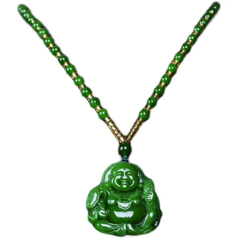 Jade-Buddha-Anhänger