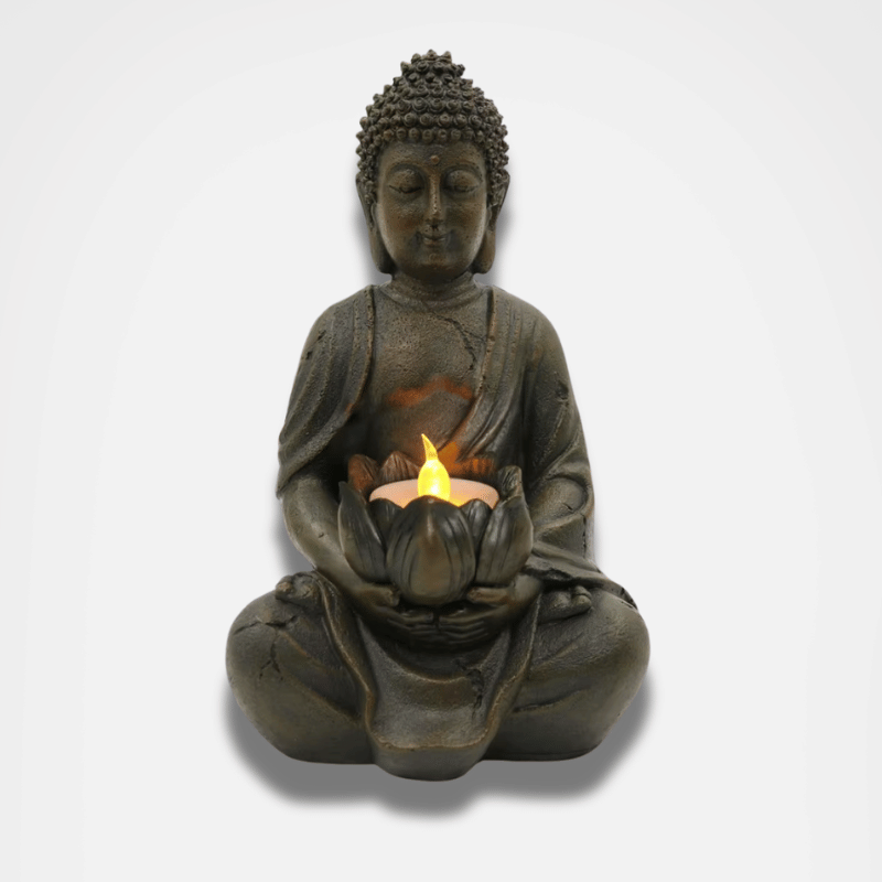 Estatua de Buda al aire libre para jardín.