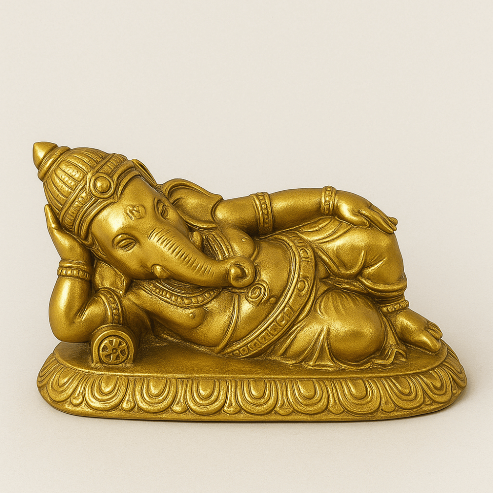 Statuette Ganesh Allongé