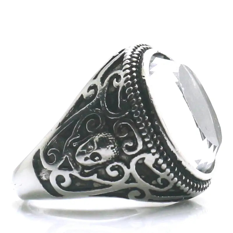 Bague Bouddha Thaï Argent