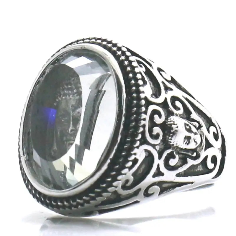 Bague Bouddha Thaï Argent