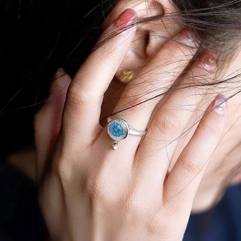 Bague Bouddhiste Antistress