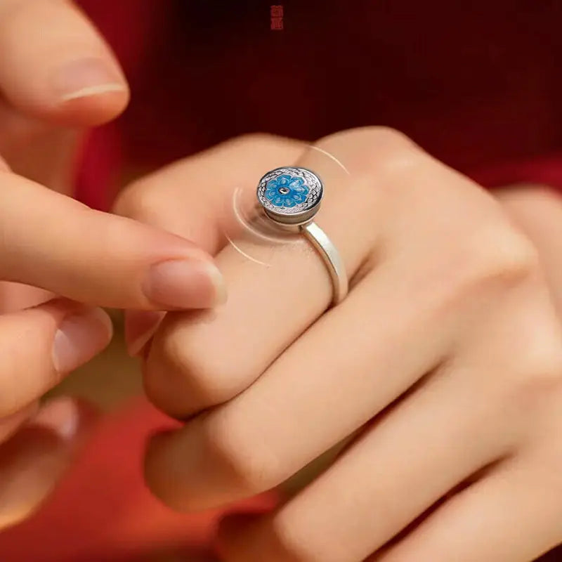Bague Bouddhiste Antistress