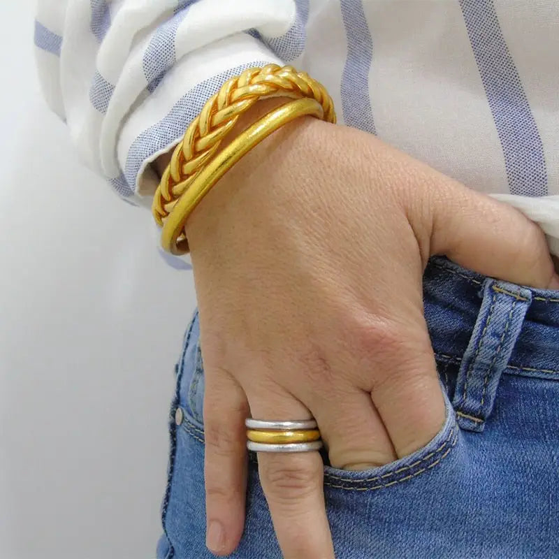 Bague Jonc Bouddhiste