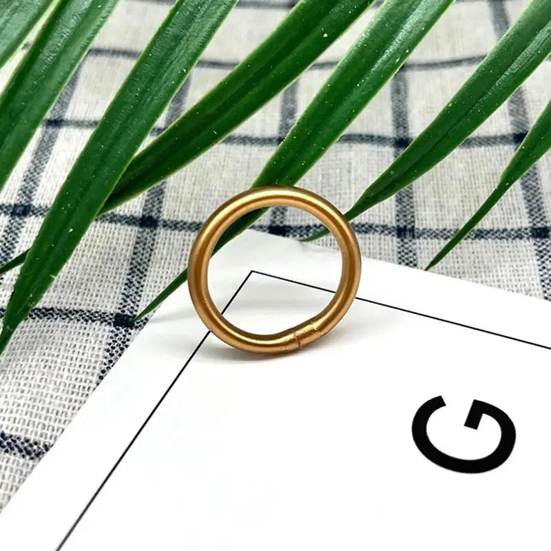 Bague Jonc Bouddhiste - Ajustable / Antique