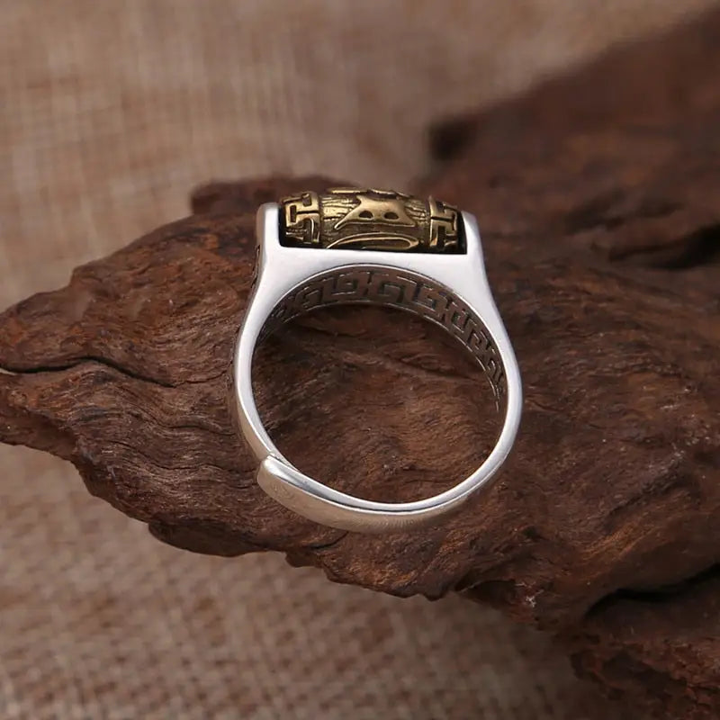 Bague Tournante Tibétaine