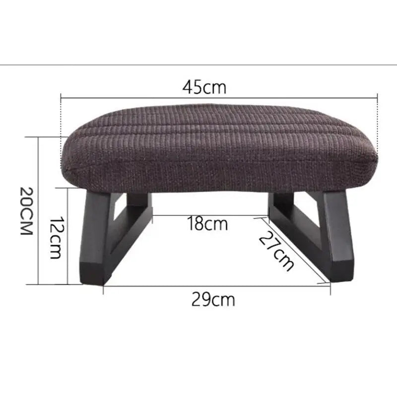 Banc de méditation et coussin