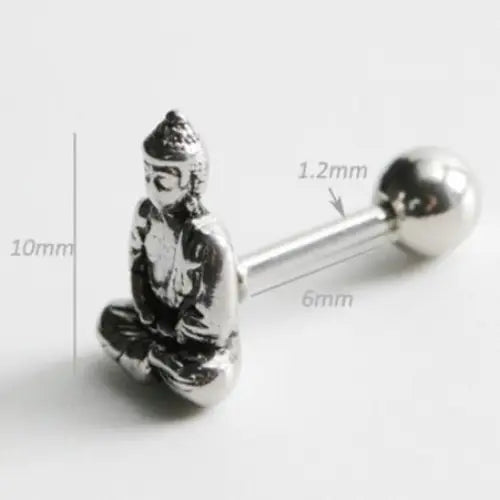 Boucle d’oreille Bouddha