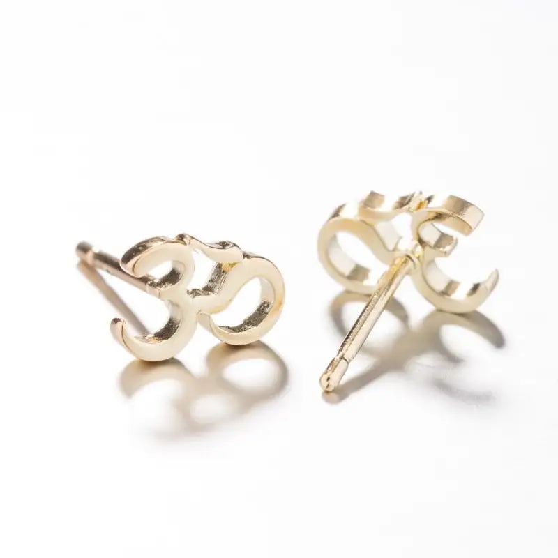 Boucle d’Oreille Om - Or