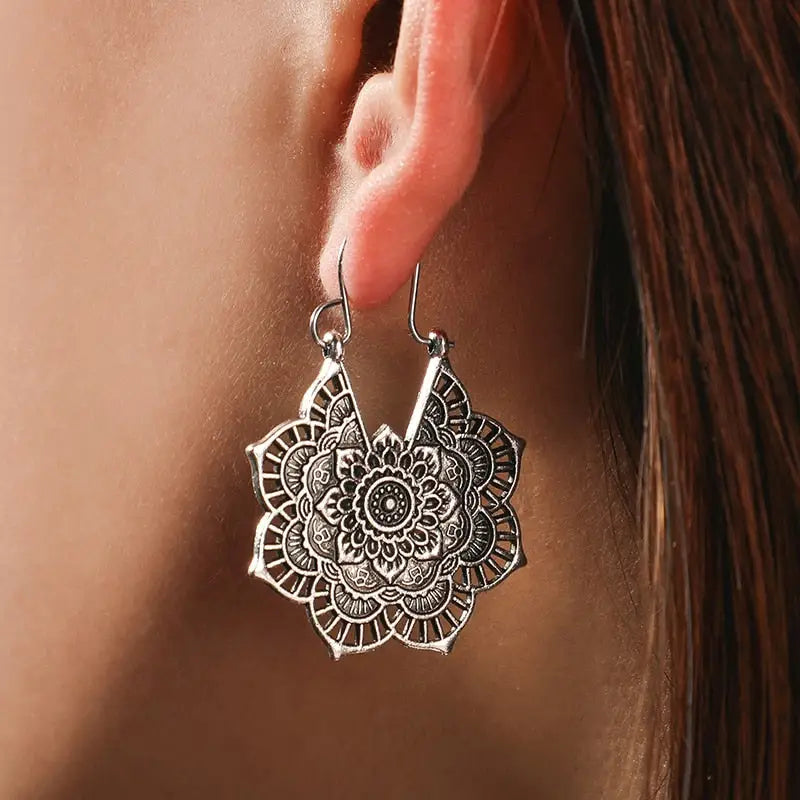 Boucle d’Oreilles Mandala