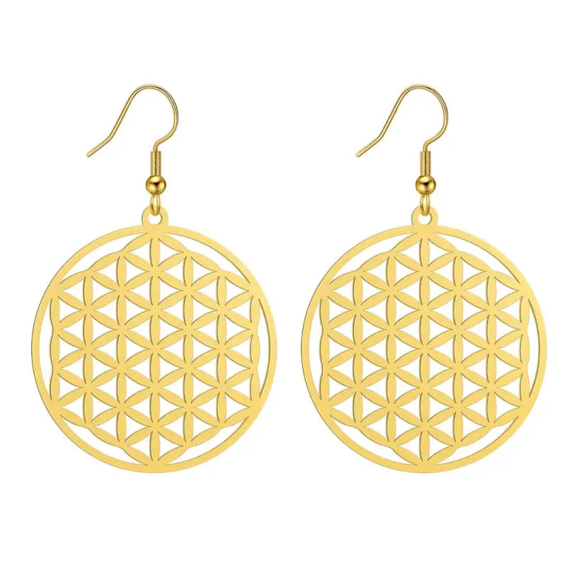 Boucles d’oreilles Fleur de Vie