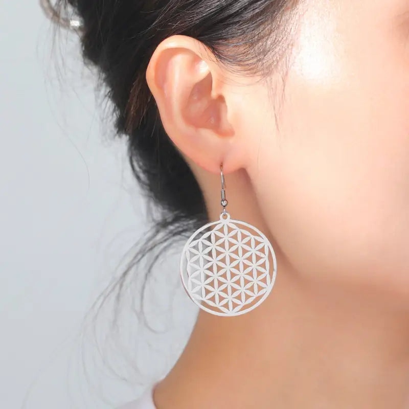 Boucles d’oreilles Fleur de Vie