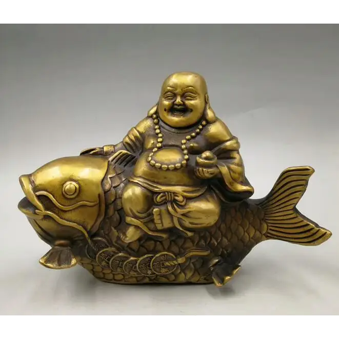 Bouddha rieur poison carpe Koi