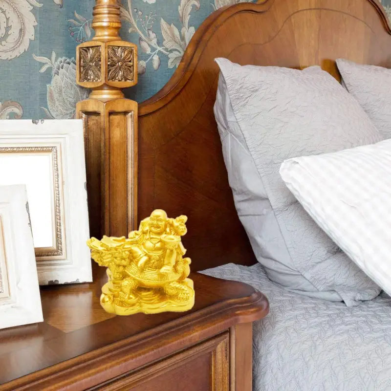 Bouddha Rieur Tortue Dragon