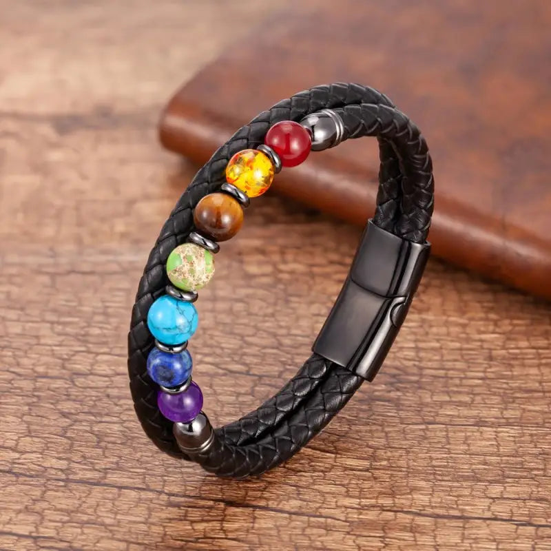 Bracelet 7 Chakra Homme