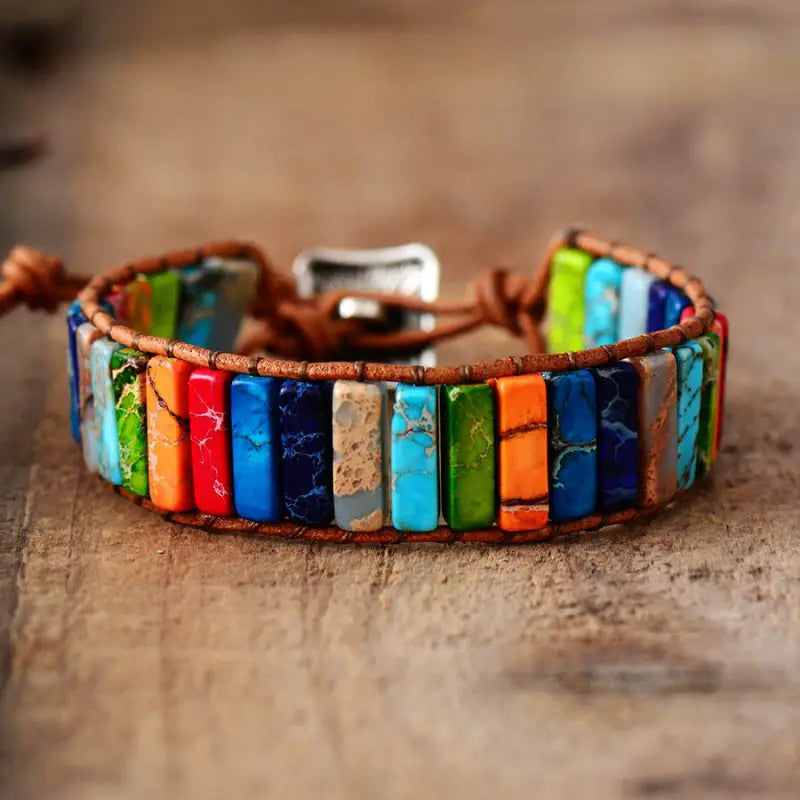 Bracelet 7 Chakra (Jaspe)